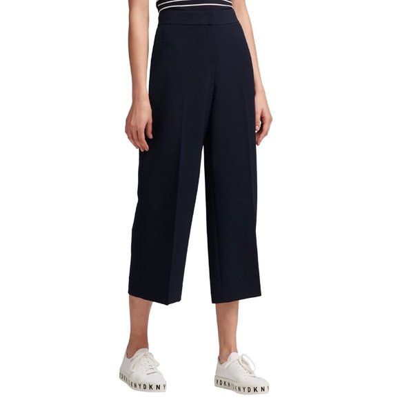 Dkny Wide-Leg Cropped Pants - Picture 2 of 9